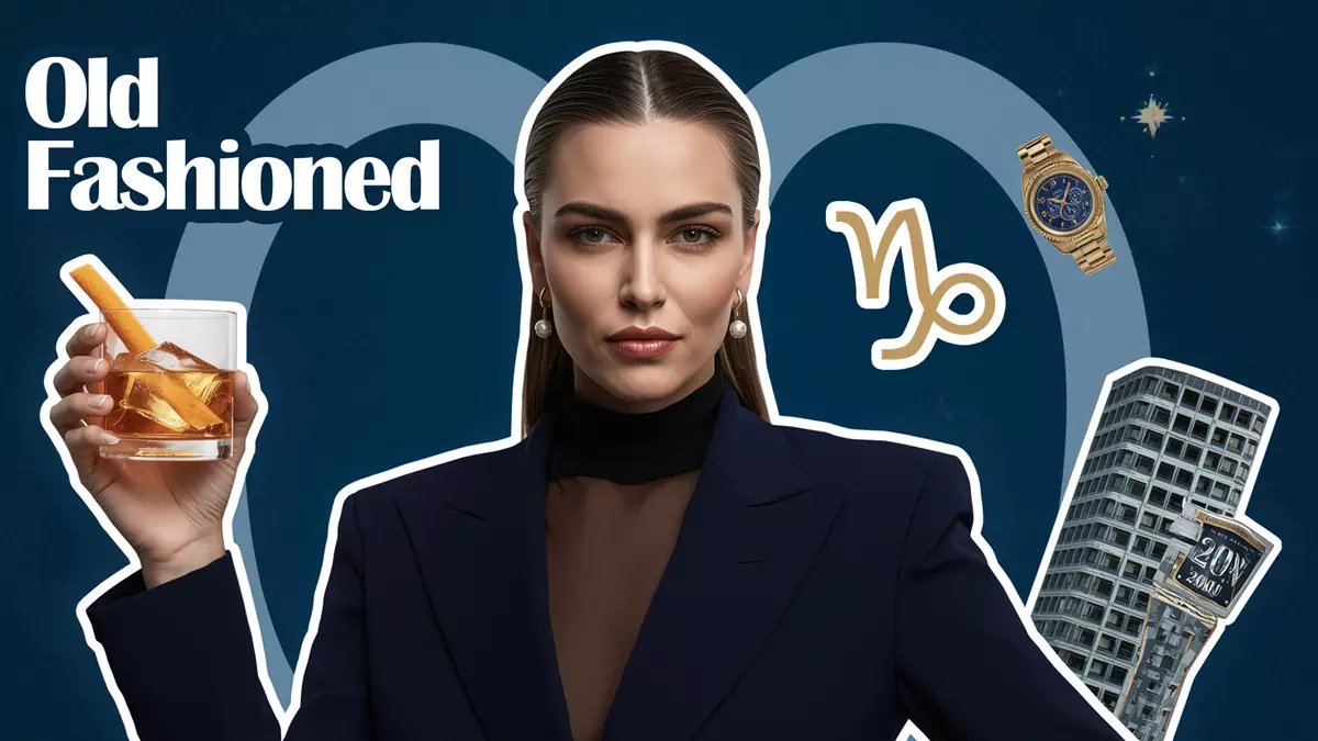 האולד פאשן קלאסי, חד, ושולח מסר ברור – “אני לא פה לשטויות”.