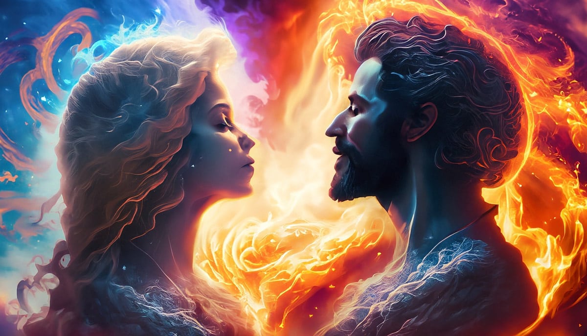 זוגות אסטרולוגים - קשת ודלי לאב און המגזין למיסטיקה רומנטית