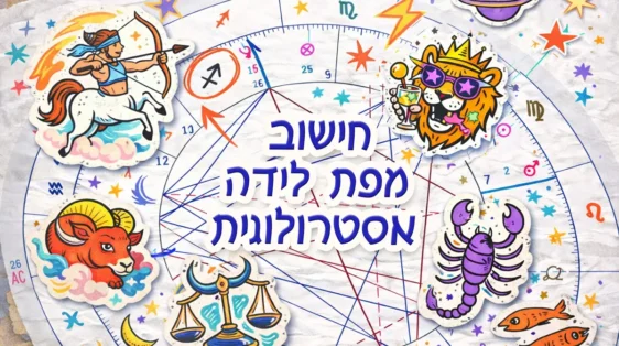 אסטרולוגיה - חישוב מפת לידה אישית
