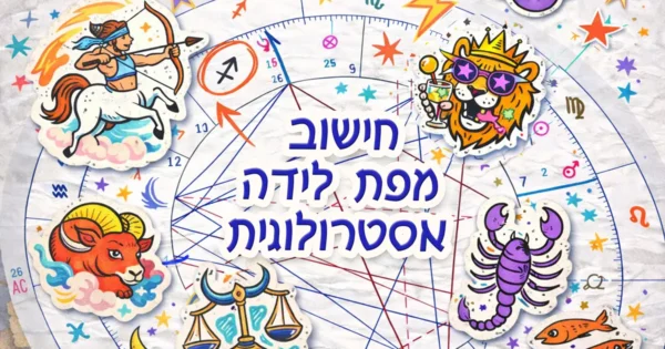 אסטרולוגיה - חישוב מפת לידה אישית