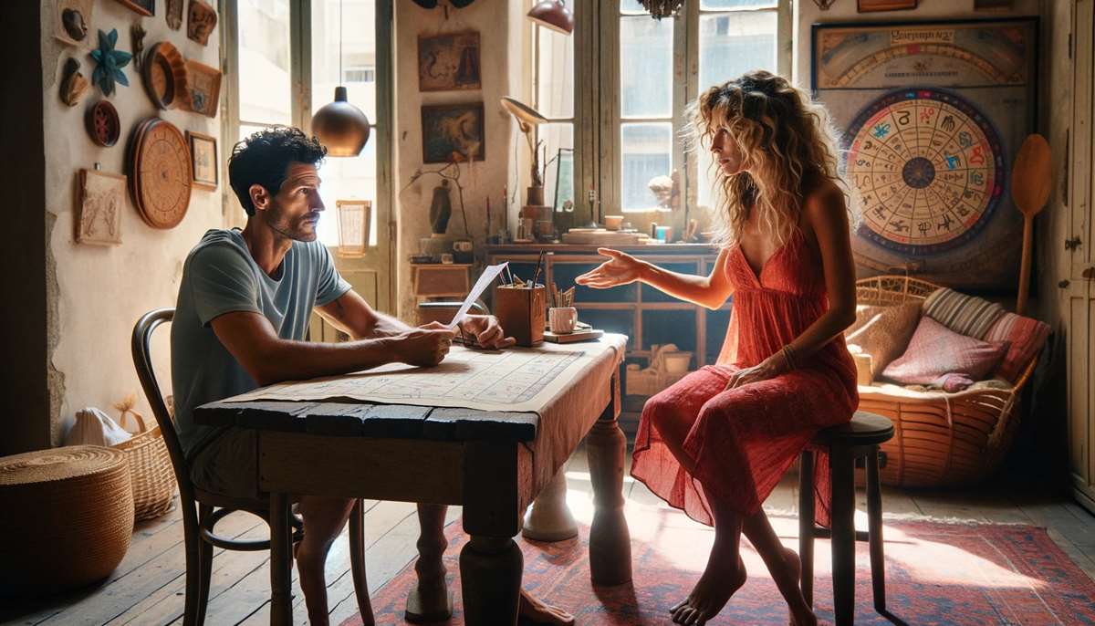 מזל מאזניים הוא מזל תקשורתי לכן אל תהיה טיפוס שתקן ואל תתחמק משיחות איתה