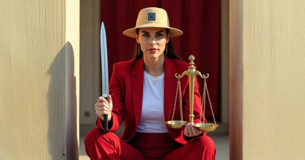 קלף הצדק - Justice - טארוט