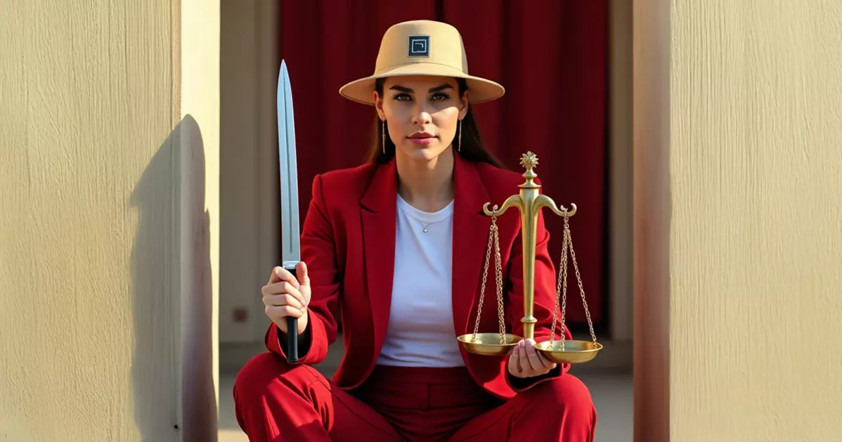 קלף הצדק - Justice - טארוט