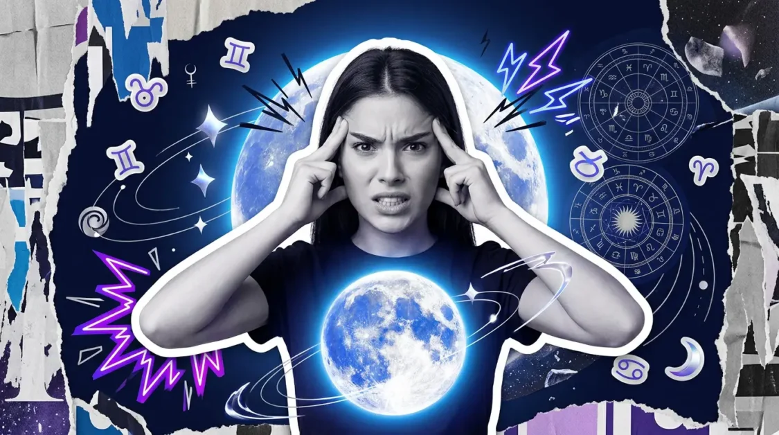 מה מזל הירח שלכם מגלה עליכם ברגעי לחץ