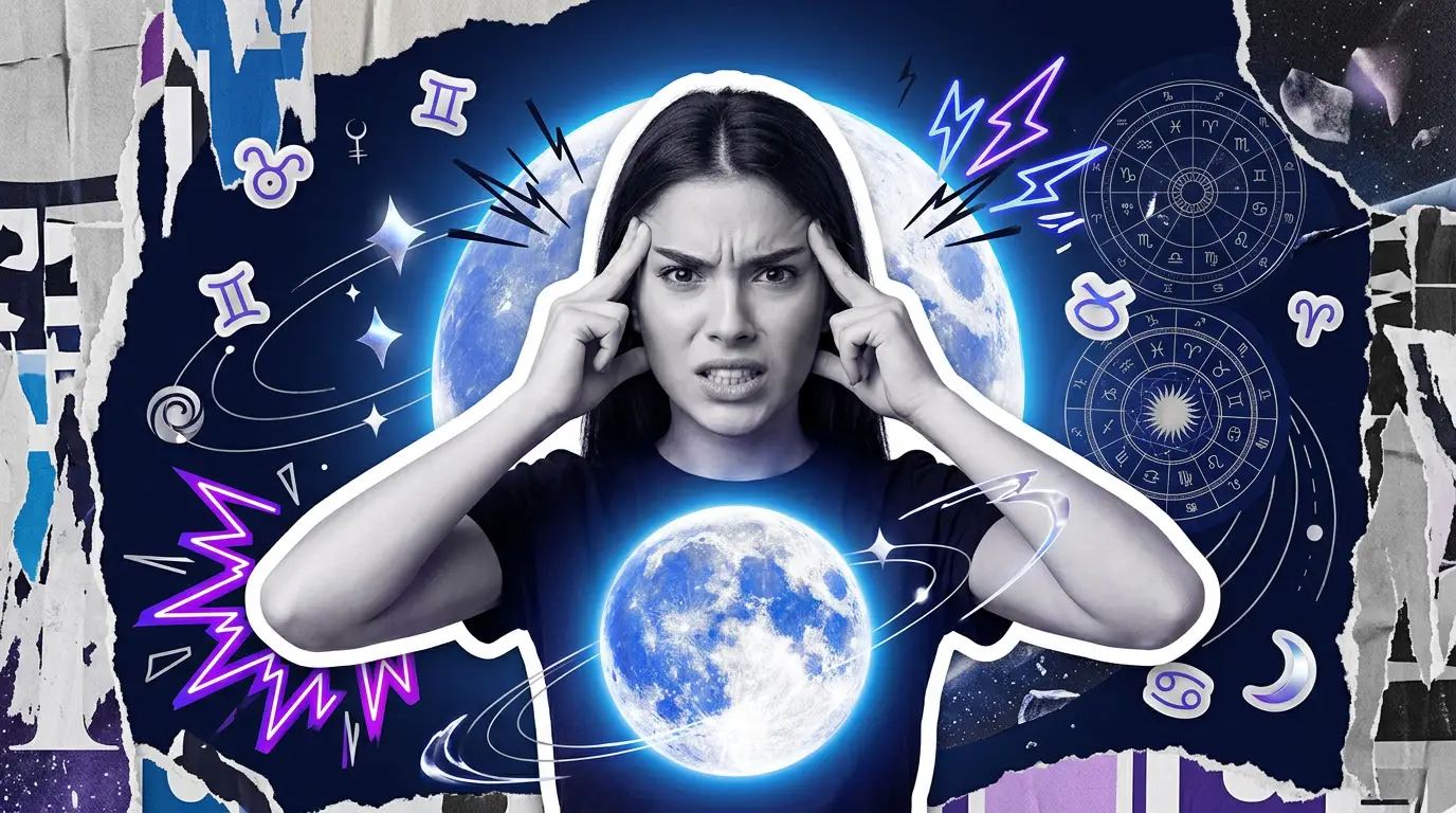 מה מזל הירח שלכם מגלה עליכם ברגעי לחץ