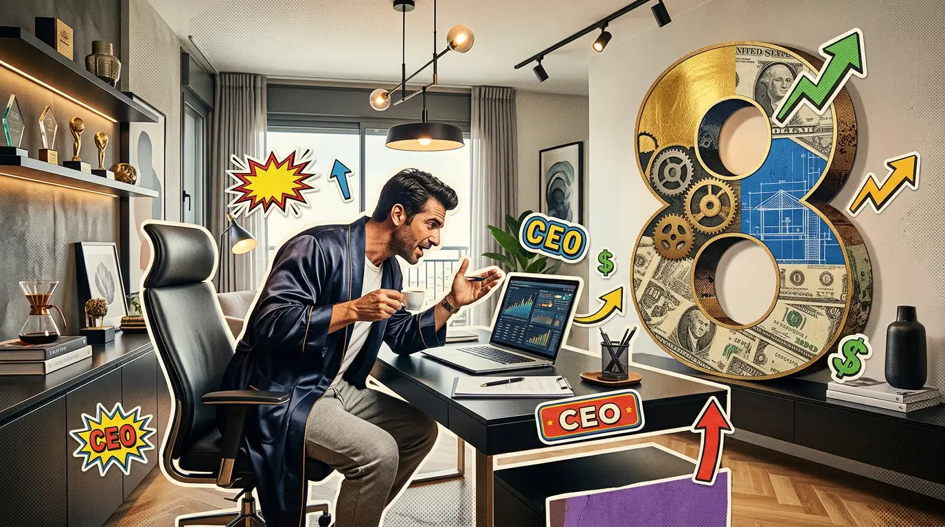 מספר 8, בית של שאיפות, כסף ותחושת "אני בונה משהו"