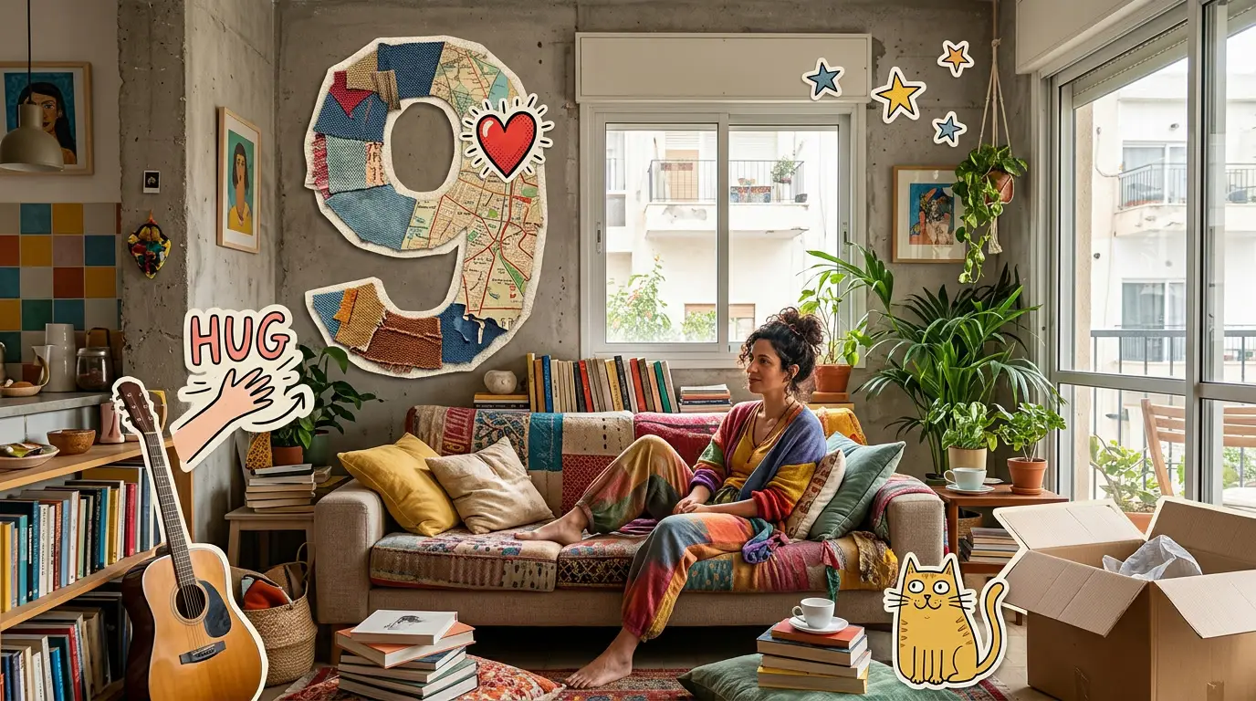 מספר 9, בית של חמלה, שחרור ותחושת מעבר