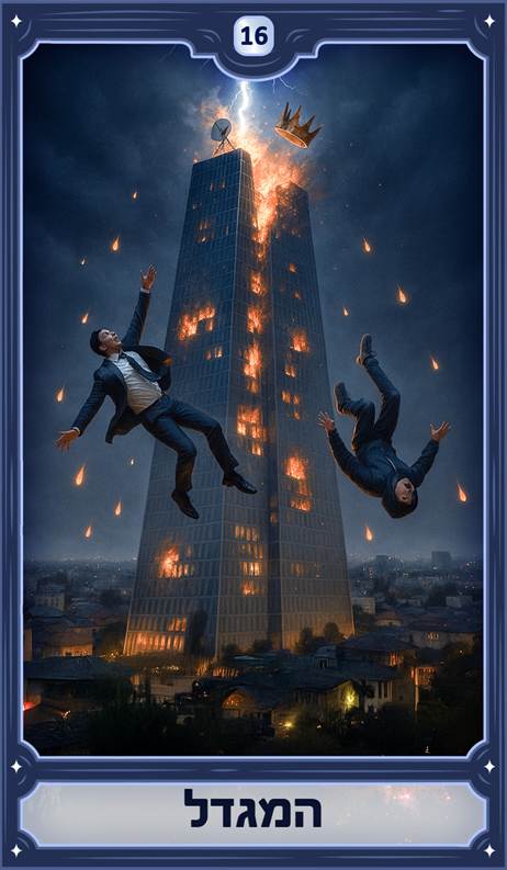 קלף המגדל - The Tower - טארוט